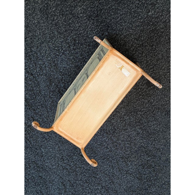 Mid 20th Century Piero Fornasetti Style Magazine Rack For Sale - Image 9 of 12