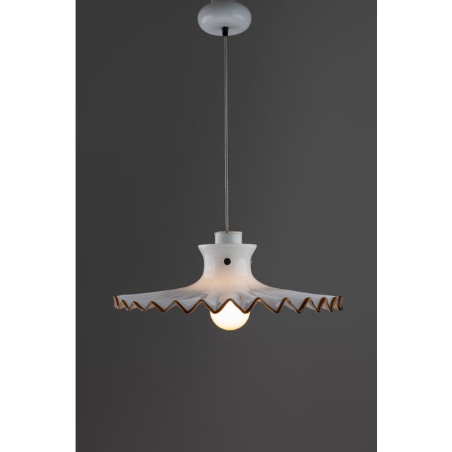 Mid-Century Modern Pinocchio Pendant Lamp by Ludovico Diaz De Santillana for Venini, 1989 For Sale - Image 3 of 14