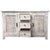 2020s 2 Door 3 Drawer Laser Cut Solid Mango Wood Cabinet For Sale - Image 5 of 7