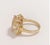 Not Yet Made - Made To Order Christina Addison 18 Karat Yellow Gold Mini Emerald Cut Ring With Two-Toned Citrine For Sale - Image 5 of 12