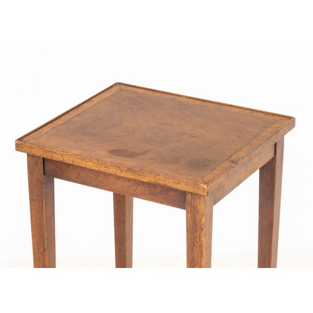 Wood Federal Style Walnut Nesting Tables, 3 For Sale - Image 7 of 10