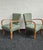 Spider Coffee Table and Hungarian Late Art Deco Armchairs by Jindrich Halabala, 1950s, Set of 3 For Sale - Image 15 of 17