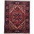 Persian Heriz Area Rug 4’10” X 6’1″ For Sale - Image 9 of 10