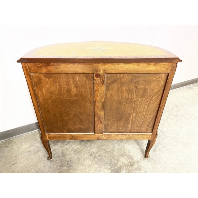 1920s Antique or Near-Antique French Style Cabinet - Refinished For Sale - Image 12 of 12