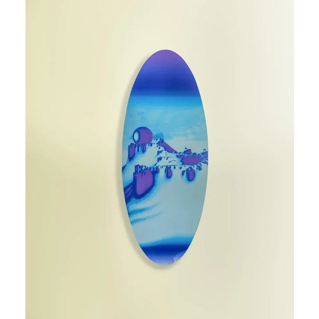 1990s Mandelbort Mirror Wall Panel by Dino Gavina, 1990s For Sale - Image 5 of 5