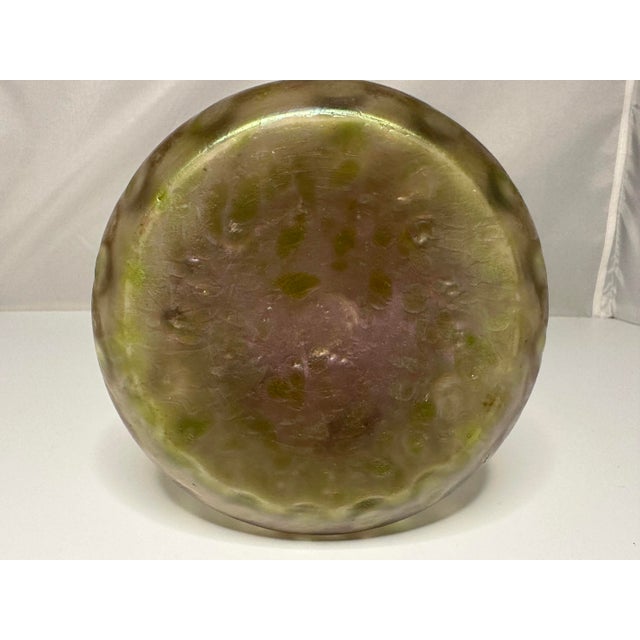 Rindskopf Iridescent Art Glass Vase: Pepita Honeycomb, c. 1900 For Sale - Image 6 of 10