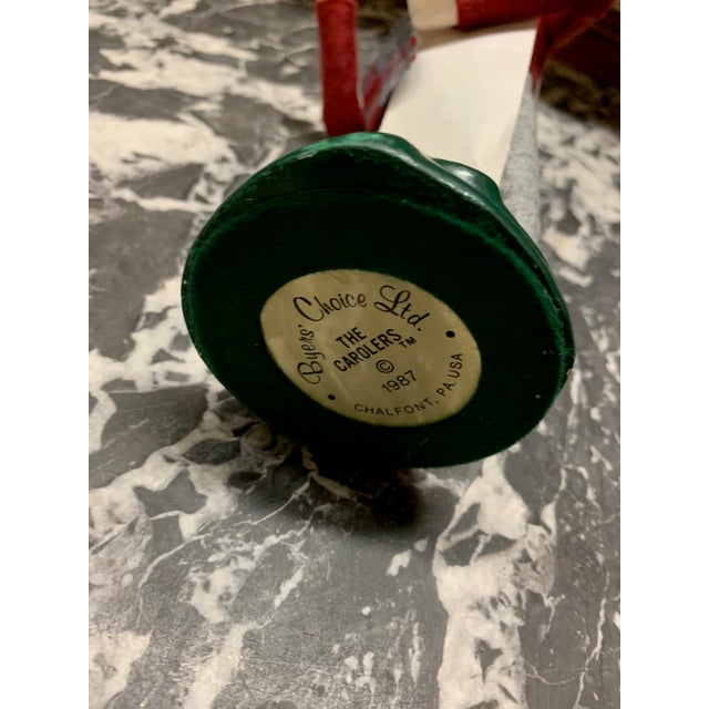 Byers Choice: 1987 Christmas Caroler Golden Collection For Sale In Austin - Image 6 of 7