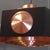 A vintage space age ceiling lamp in copper and black metal, designed by norwegian designer birger hammerstad and...