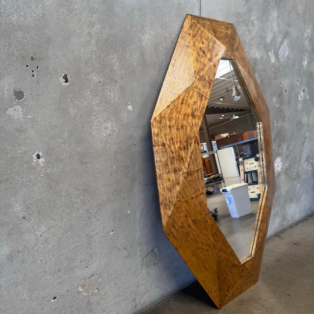 Christopher Guy Vintage Christopher Guy Geometric Mirror For Sale - Image 4 of 12