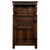 Antique English Narrow Carved Oak Court Cabinet, 1900s For Sale - Image 11 of 11