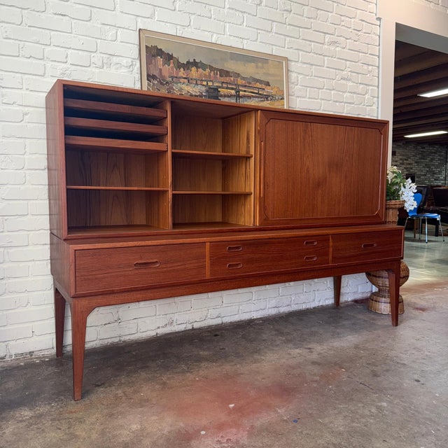 Mid-Century Modern Mid 20th Century Danish Model 54 Highboard by Kai Kristiansen, Attributed For Sale - Image 3 of 7