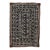 Vintage West African Mud Cloth–Style Geometric Textile, Mounted For Sale