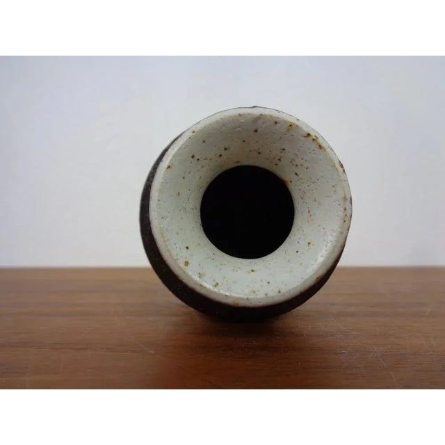 Minimalist Stoneware Vase by Bruno Gambone, Italy, 1970s For Sale - Image 9 of 12
