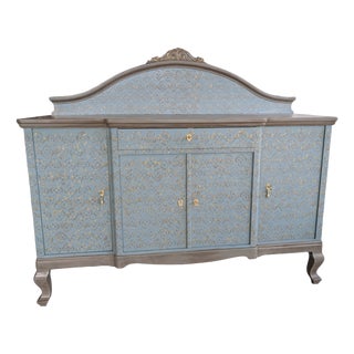 Antique Italian Oak Sideboard For Sale