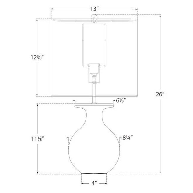 Transitional Kate Spade New York for Visual Comfort Signature Albie Small Desk Lamp in Blush with Cream Linen Shade For Sale - Image 3 of 3