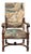 Tapestry Covered, Period Armchair For Sale
