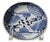 Antique 18th-19th Century Japanese Edo Period Arita Imari Blue White Porcelain Bowl Fuku Mark For Sale