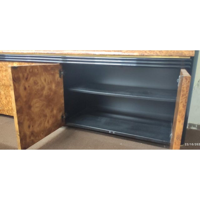 Idra Living Room Furniture in Walnut by Turri, 1992 For Sale - Image 14 of 16