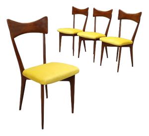 Vintage Chairs, 1960s, Set of 4