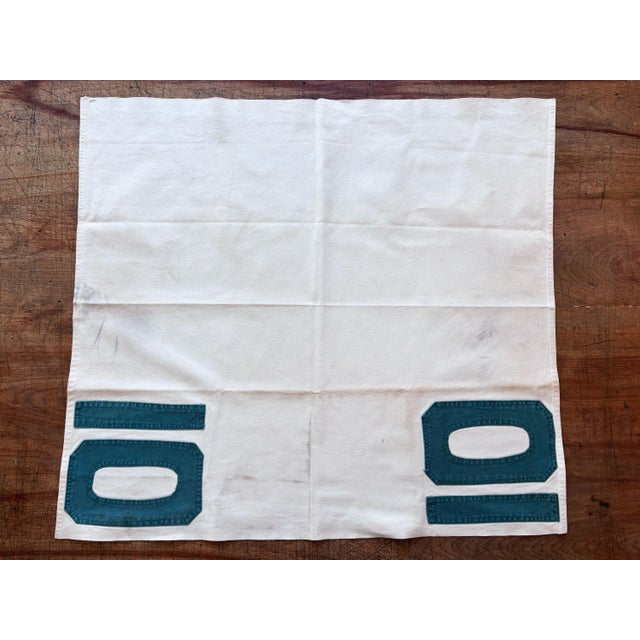 1960s 1960s Vintage Racehorse Saddle Cloth, #10 For Sale - Image 5 of 6