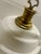 Three-Light Brass Pendant Light, 1977 For Sale - Image 6 of 8