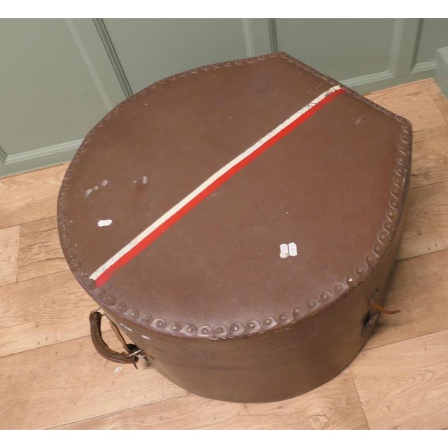 1950s Large Theatrical Hat Box, 1950 For Sale - Image 5 of 8