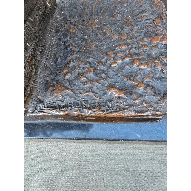 Burnt Umber Isidore Jules Bonheur Bronze Sculpture For Sale - Image 8 of 8