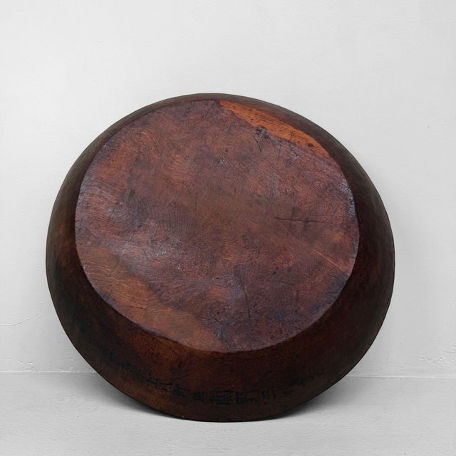 Antique Japanese Mingei Kibachi Mixing Bowl, 1890s For Sale - Image 16 of 17