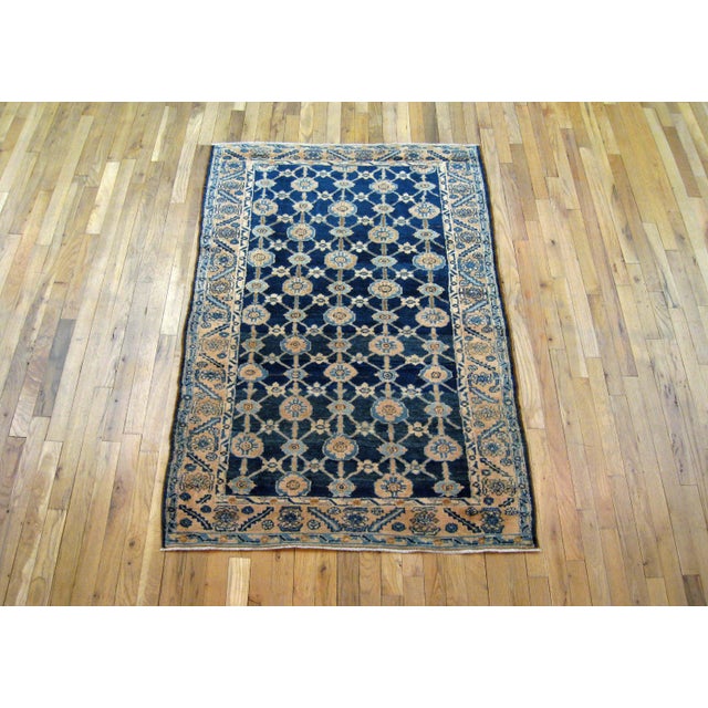 1920s Antique Persian Rug - 5′6″ × 3′6″ For Sale - Image 4 of 4