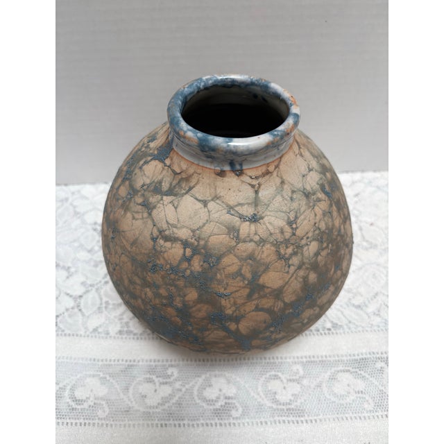 Vintage Artisan Pottery Handmade Vase or Vessel For Sale In Sacramento - Image 6 of 8