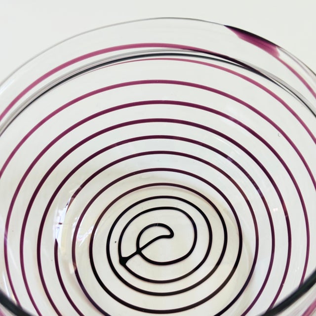 Vintage Art Glass Apple Box by Laslo for Mikasa For Sale - Image 10 of 11