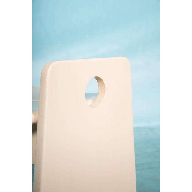 Mid-Century Swedish Stool in Wood by Gilbert Marklund, 1960s For Sale - Image 11 of 16