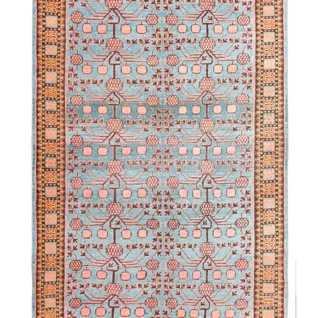 Early 20th Century Central Asian Kohtan Rug For Sale - Image 12 of 14