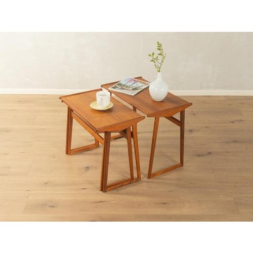 Vintage Danish Stacking Tables, 1960s, Set of 3 For Sale - Image 3 of 11