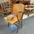 Vintage Industrial Chic Cinema Chair in Iron and Curved Wood from Vimercate, Milan, 1950s For Sale - Image 4 of 11