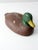 Vintage Cork Wood Mallard Duck Decoy For Sale - Image 9 of 13