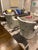 Light Gray Custom Swivel Chairs - Set of 2 For Sale - Image 8 of 10