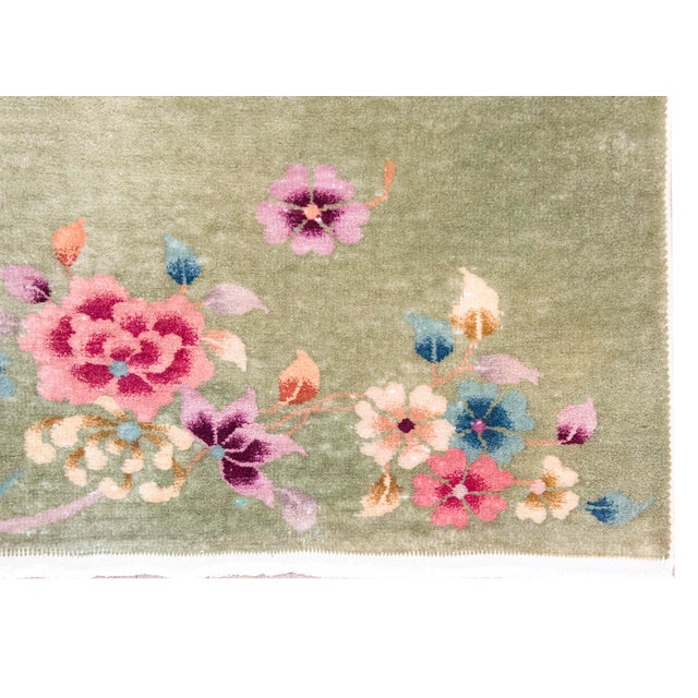 Mid 20th Century Chinese Art Deco Rug For Sale - Image 11 of 12