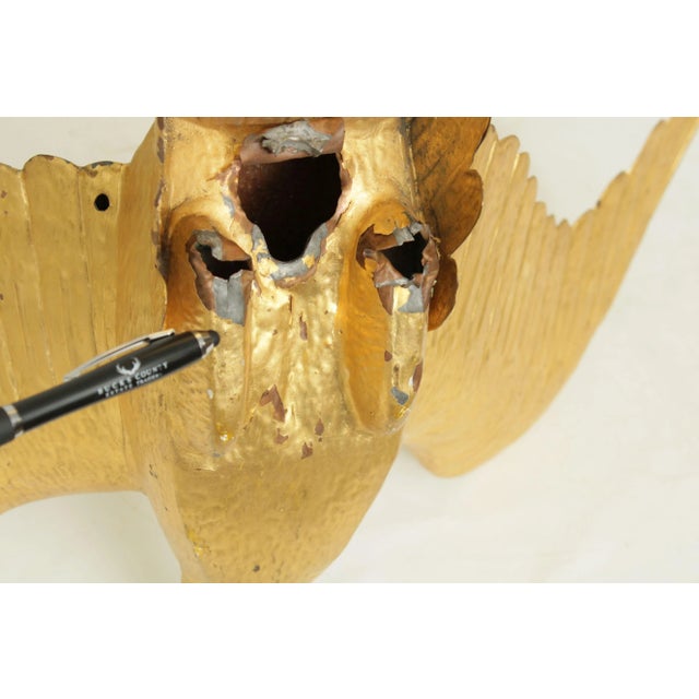 Early 20th Century Cast Metal Eagle For Sale - Image 12 of 13