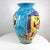 1960s Italy Hand Painted Collections Colorful Ceramic Vase For Sale In San Diego - Image 6 of 11