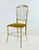 Mid-Century Brass Chiavarine Chair attributed to Giuseppe Gaetano Descalzi for Chiavari, 1960s For Sale - Image 13 of 13
