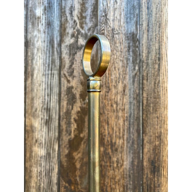 Brass Mid-Century Brass Floor Lamp For Sale - Image 8 of 13