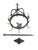Late 18th Century Wrought Iron Speckkrone Kitchen Crown For Sale - Image 6 of 8