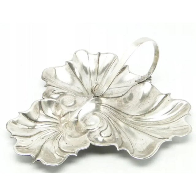 Cabaret for spices produced in Warsaw by the Norblin manufactory in the years 1906-1914. It was made of clad brass. Very...