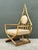 Late 20th Century Vintage Loop Rattan Chair After Henry Olko For Sale - Image 5 of 12