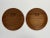 Brown Danish Teak Plates by Hafnia, a Pair For Sale - Image 8 of 12