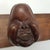 Hand-Carved Japanese Vintage Ofuku & Noh-Style Mask Trio on Wooden Panel – Signed For Sale - Image 12 of 17