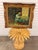 1961 American Donal Purdy Modernist Composition of a Female Figure in a Vibrant Garden Setting Frame Oil Art on Masonite. For Sale - Image 9 of 10
