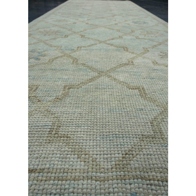 Early 21st Century Turkish Oushak Runner Rug 2'10" x 14' #17830 For Sale - Image 5 of 8