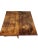 Striking burl walnut Biedermeier flip top tea table in very good condition. Top swivels to flip open, no extra leg to...